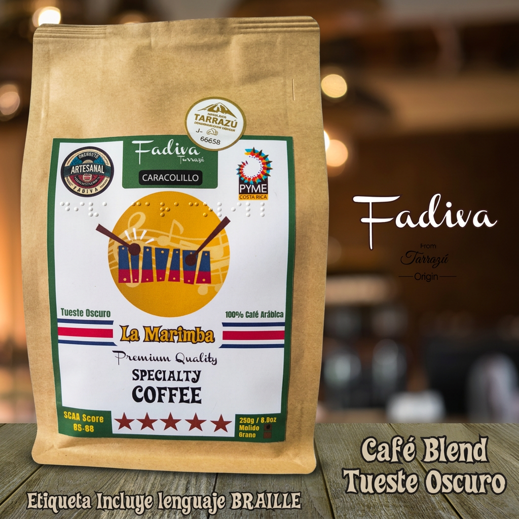 Fadiva Tarrazú Blend Dark Roast Coffee