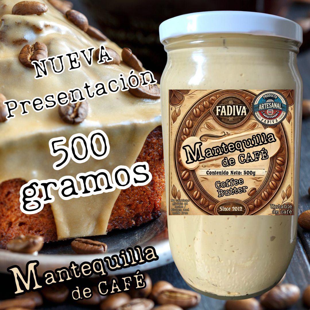 **Mantequilla de Café 500g