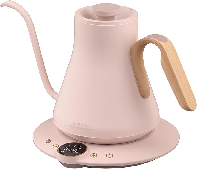 Hervidor eléctrico de cuello de cisne Rosado
