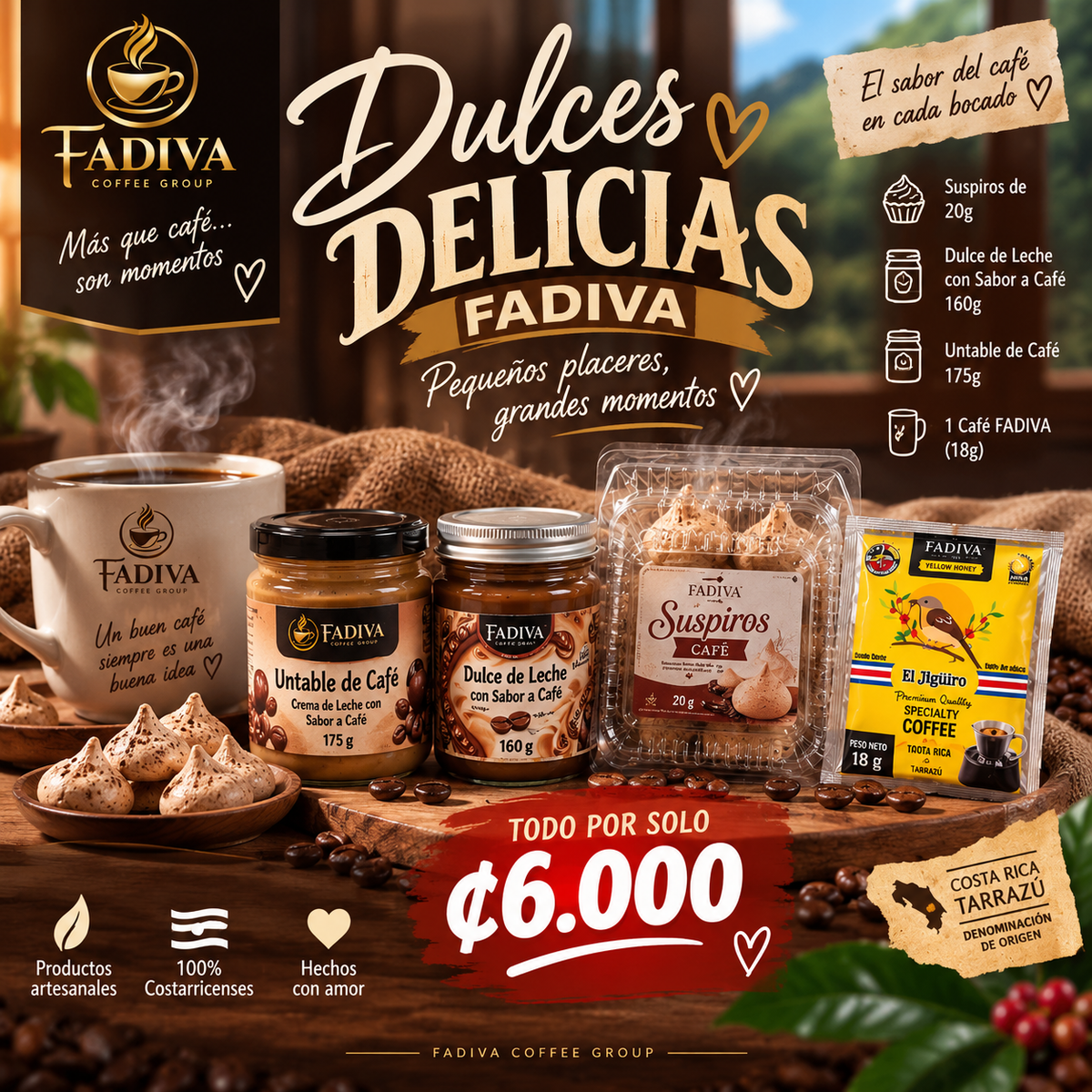 Pack Dulces Delicias FADIVA