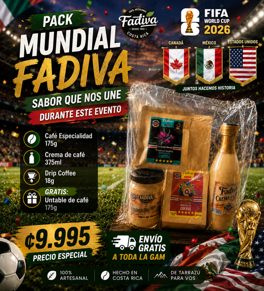 PACK MUNDIAL FADIVA 2026 ⚽☕