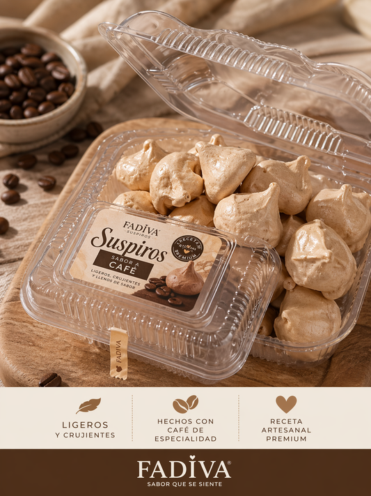*** Suspiros con sabor a Café 60g