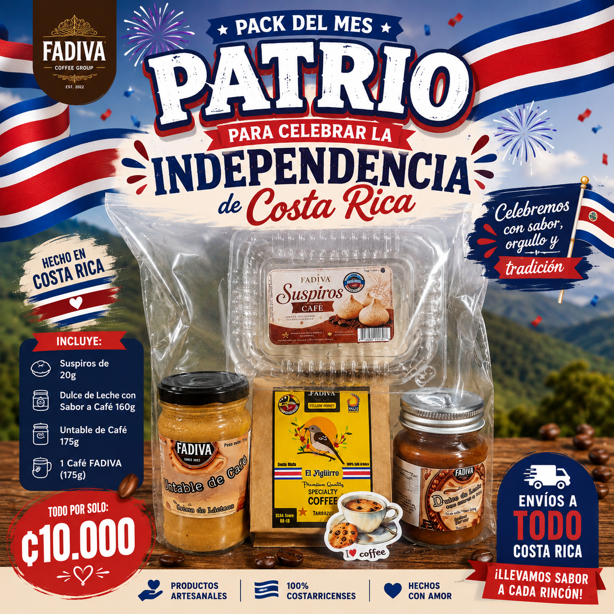 🇨🇷 Pack Mes PATRIO 2026 🇨🇷