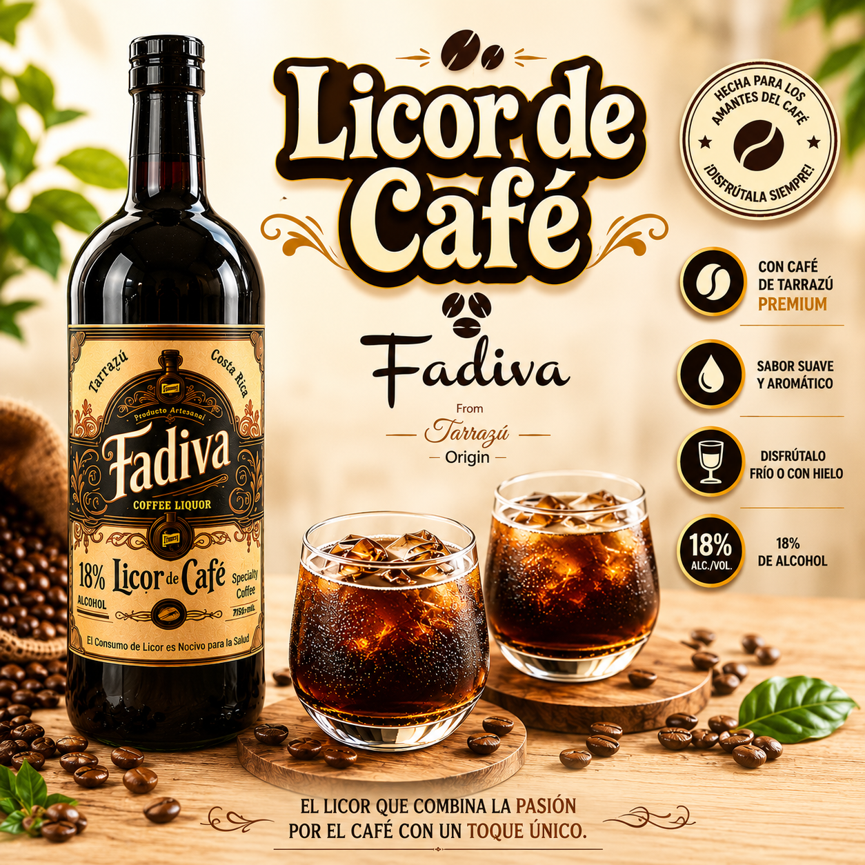 Licor de Café 750ml