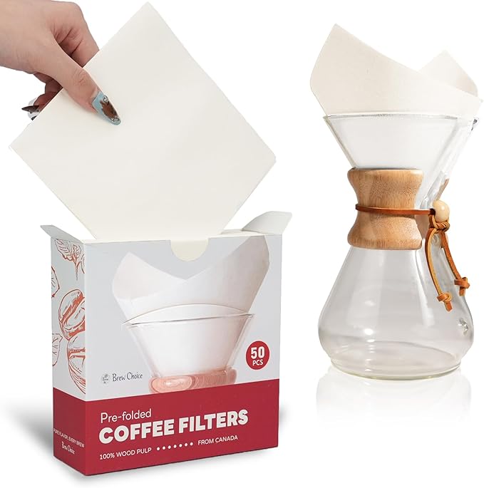 Chemex Filters 50 units - white paper