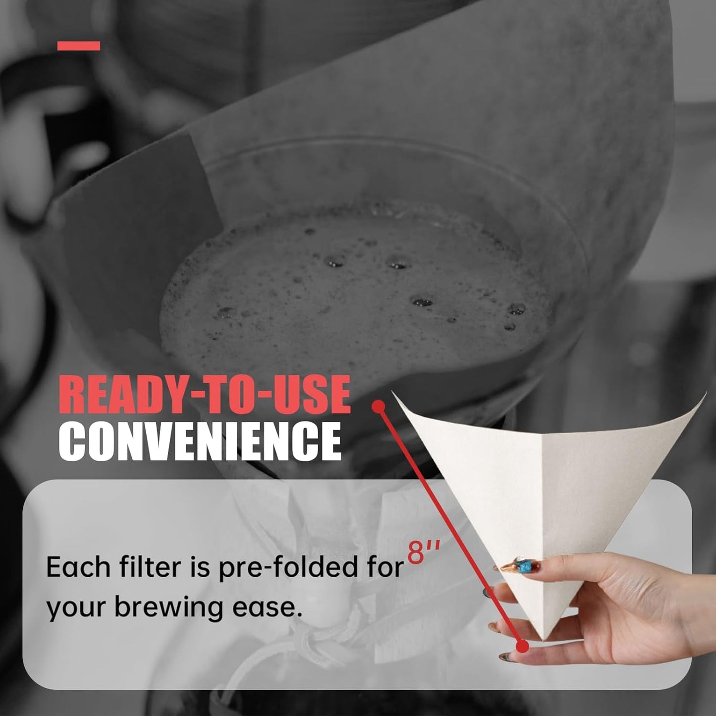 Chemex Filters 50 units - white paper