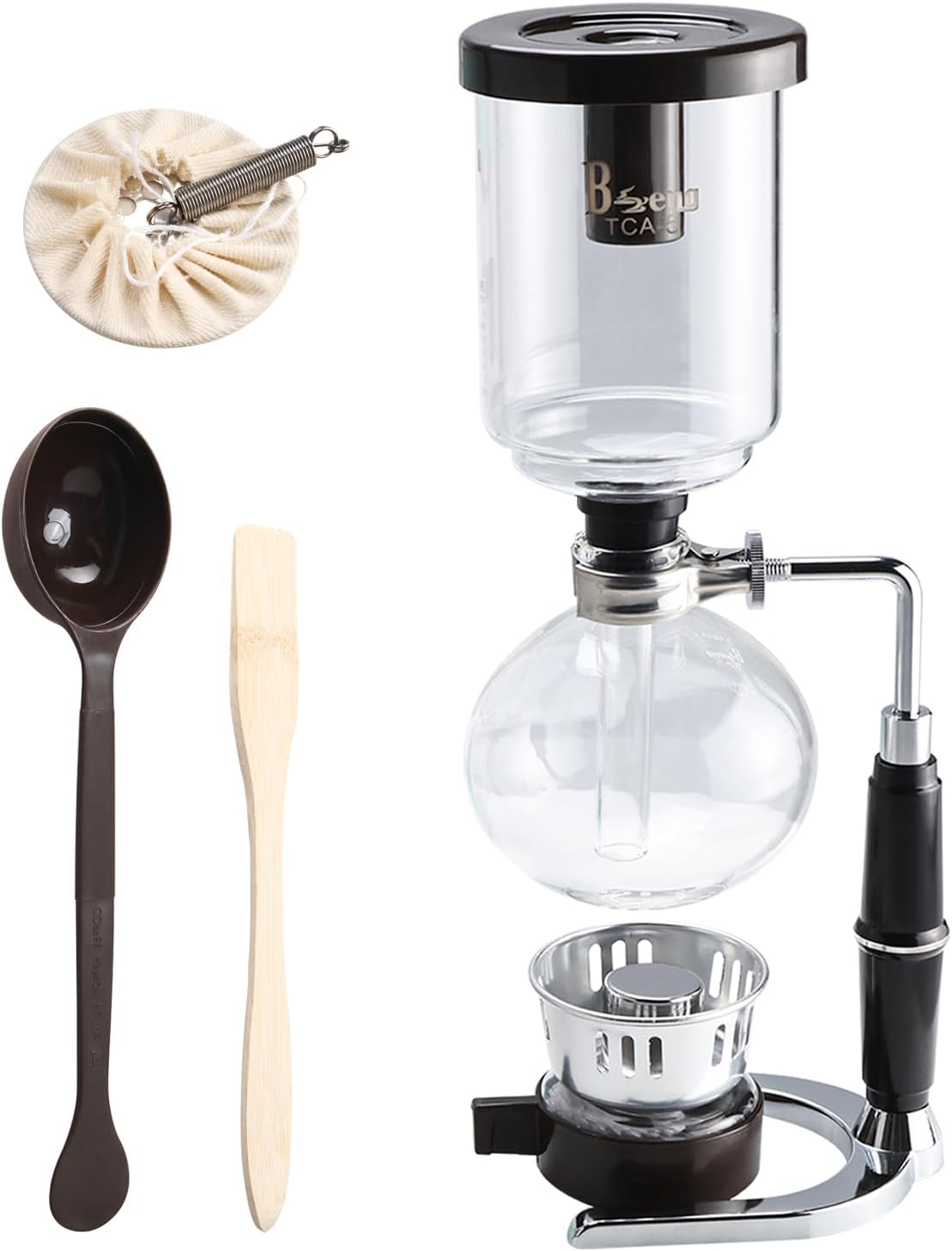 Método Preparación Sifón Japonés 5 tazas