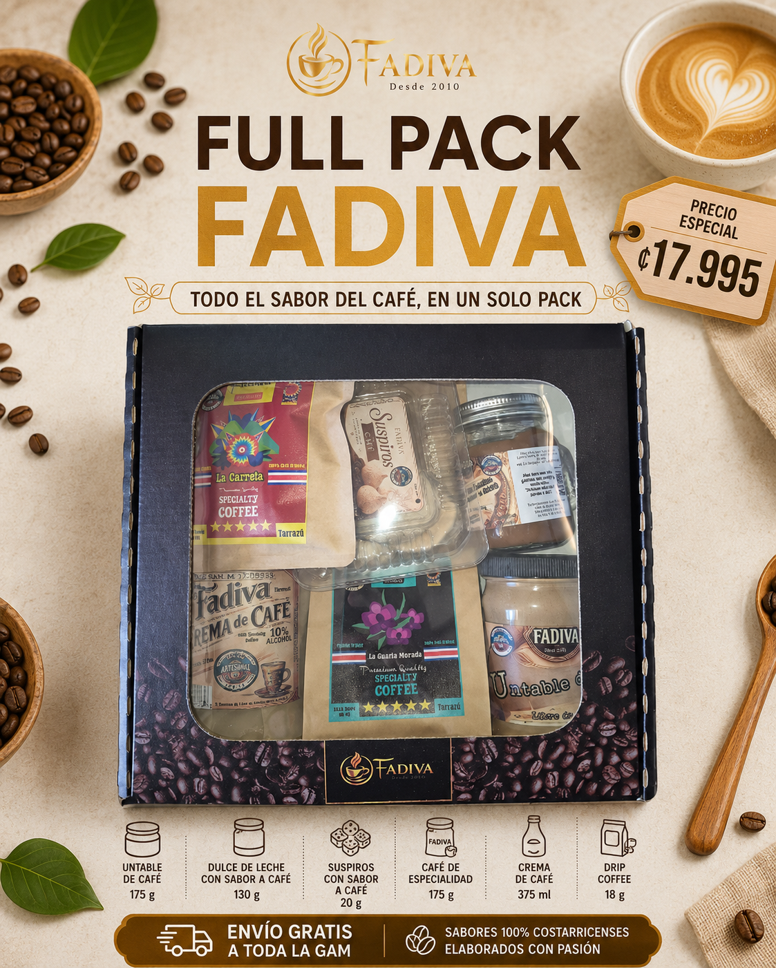 Full Pack Caja FADIVA